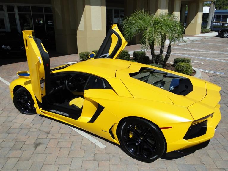 Used 2012 Lamborghini Aventador LP 700-4 for sale Sold at Naples Motorsports Inc - Morgan of Naples in Naples FL 34104 6
