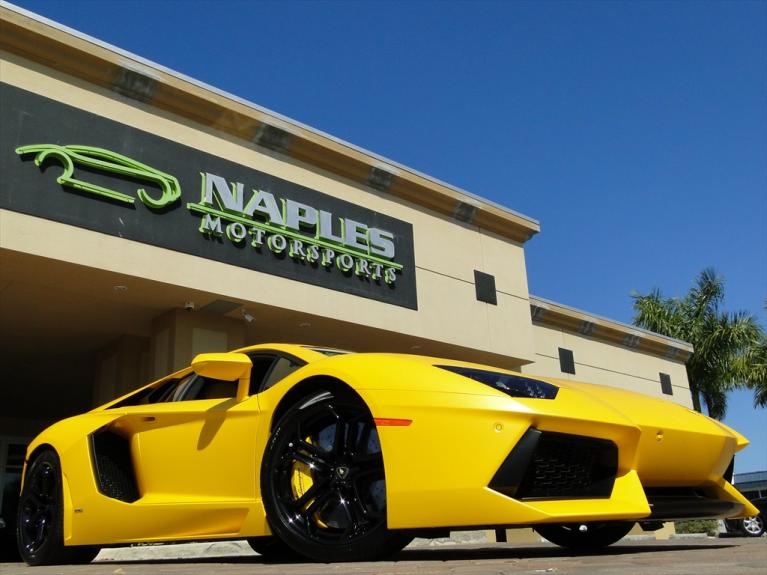 Used 2012 Lamborghini Aventador LP 700-4 for sale Sold at Naples Motorsports Inc - Morgan of Naples in Naples FL 34104 1