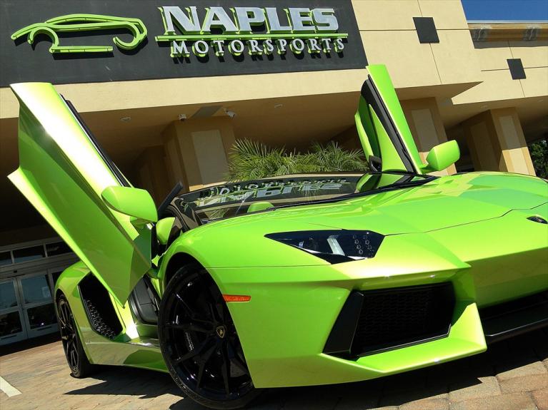 Used 2014 Lamborghini Aventador LP 700-4 for sale Sold at Naples Motorsports Inc - Morgan of Naples in Naples FL 34104 3