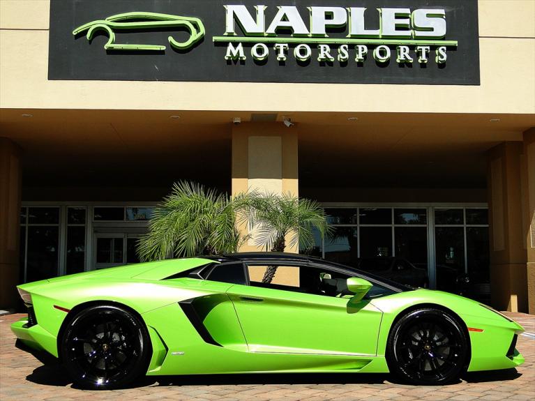 Used 2014 Lamborghini Aventador LP 700-4 for sale Sold at Naples Motorsports Inc - Morgan of Naples in Naples FL 34104 6