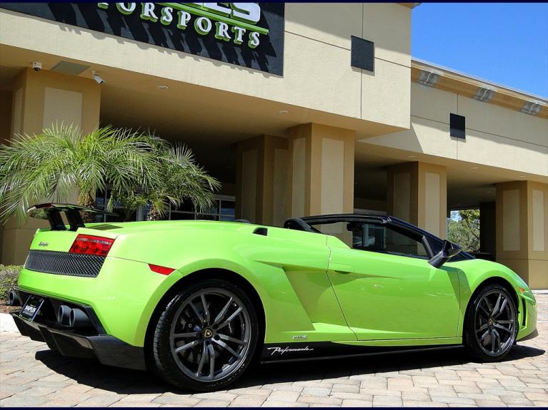 Used 2012 Lamborghini Gallardo LP 570-4 Spyder Performante for sale Sold at Naples Motorsports Inc - Morgan of Naples in Naples FL 34104 3