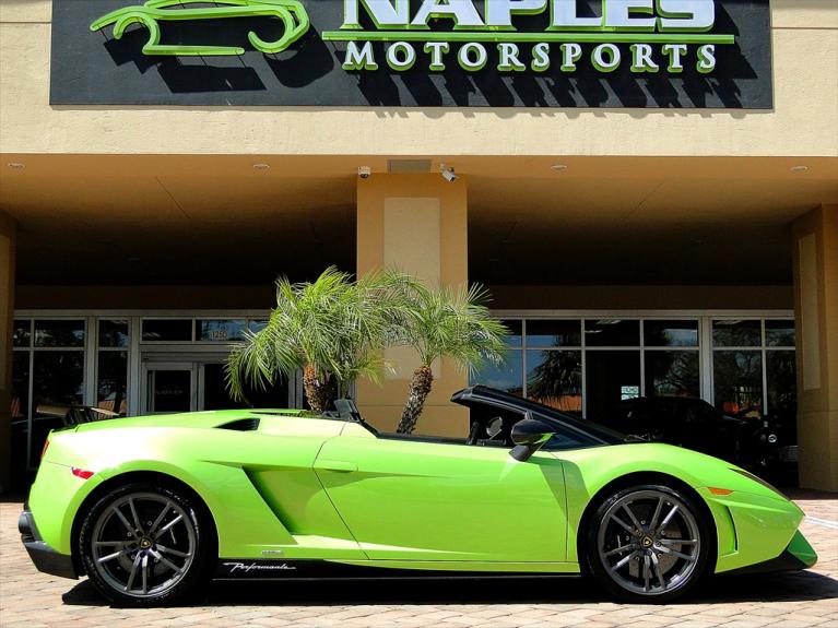Used 2012 Lamborghini Gallardo LP 570-4 Spyder Performante for sale Sold at Naples Motorsports Inc - Morgan of Naples in Naples FL 34104 4