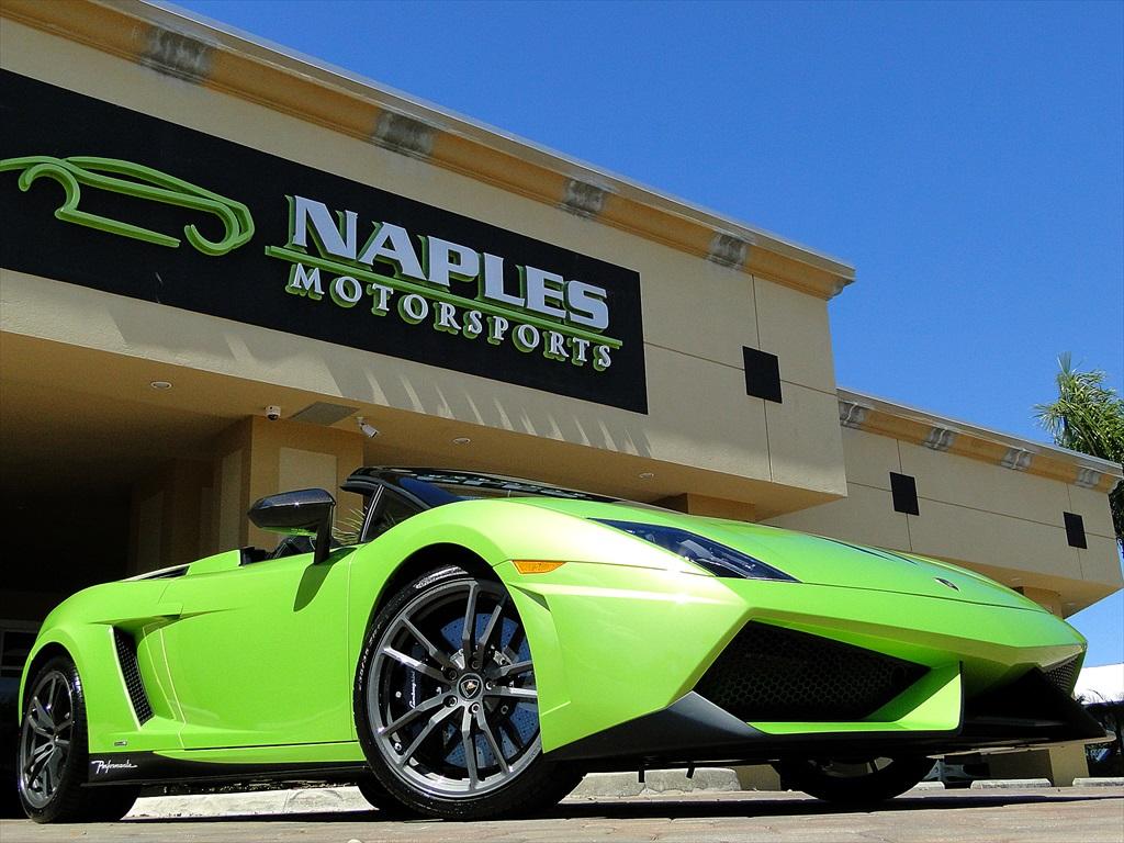 Used 2012 Lamborghini Gallardo LP 570-4 Spyder Performante for sale Sold at Naples Motorsports Inc - Morgan of Naples in Naples FL 34104 1