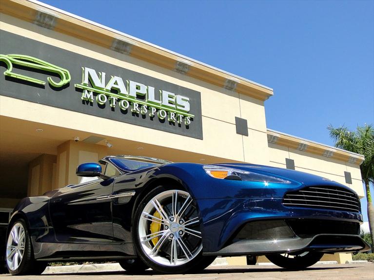 Used 2014 Aston Martin Vanquish for sale Sold at Naples Motorsports Inc - Morgan of Naples in Naples FL 34104 1
