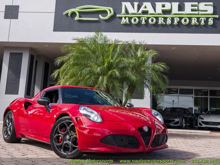 Used 2015 Alfa Romeo 4C for sale Sold at Naples Motorsports Inc - Morgan of Naples in Naples FL 34104 3