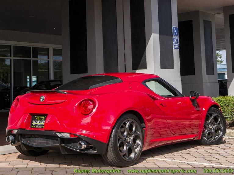 Used 2015 Alfa Romeo 4C for sale Sold at Naples Motorsports Inc - Morgan of Naples in Naples FL 34104 6