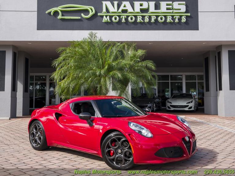 Used 2015 Alfa Romeo 4C for sale Sold at Naples Motorsports Inc - Morgan of Naples in Naples FL 34104 1