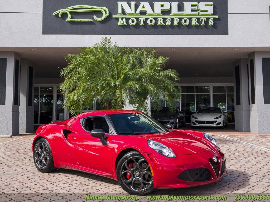 Used 2015 Alfa Romeo 4C for sale Sold at Naples Motorsports Inc - Morgan of Naples in Naples FL 34104 1