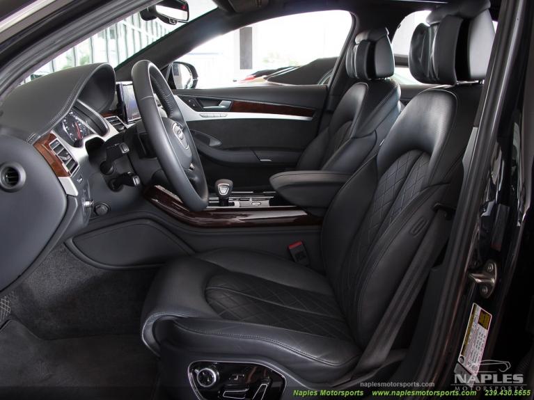 Used 2013 Audi A8 3.0T quattro for sale Sold at Naples Motorsports Inc - Morgan of Naples in Naples FL 34104 2