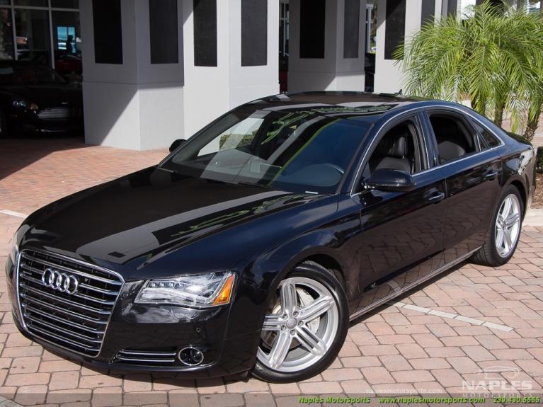 Used 2013 Audi A8 3.0T quattro for sale Sold at Naples Motorsports Inc - Morgan of Naples in Naples FL 34104 4