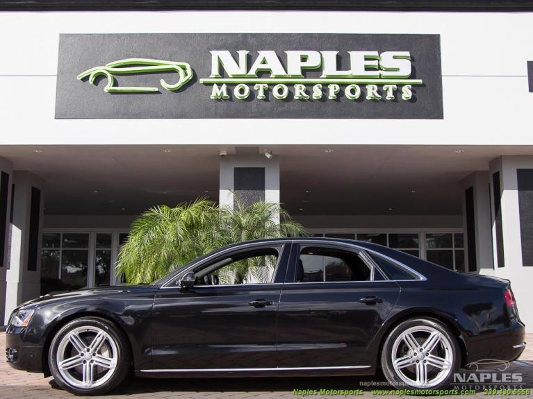 Used 2013 Audi A8 3.0T quattro for sale Sold at Naples Motorsports Inc - Morgan of Naples in Naples FL 34104 6