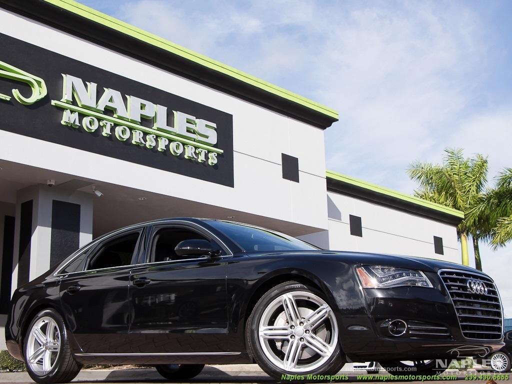 Used 2013 Audi A8 3.0T quattro for sale Sold at Naples Motorsports Inc - Morgan of Naples in Naples FL 34104 1