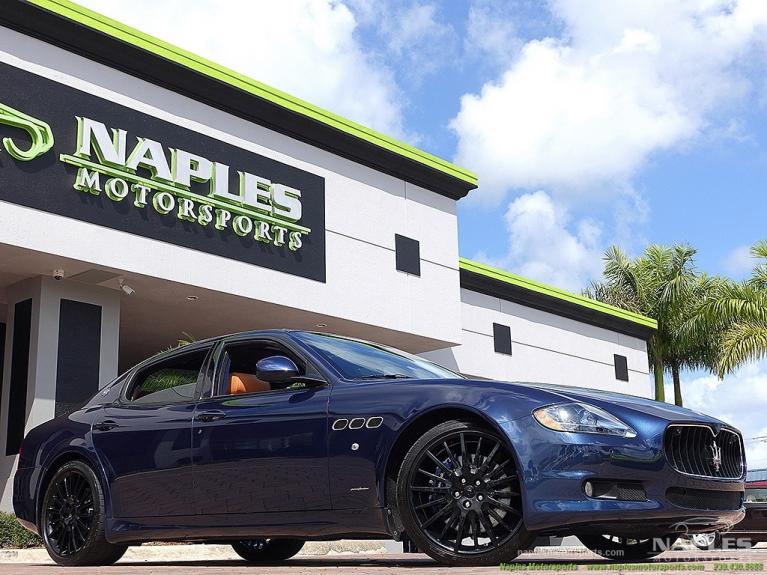 Used 2011 Maserati Quattroporte Sport GT S for sale Sold at Naples Motorsports Inc - Morgan of Naples in Naples FL 34104 1