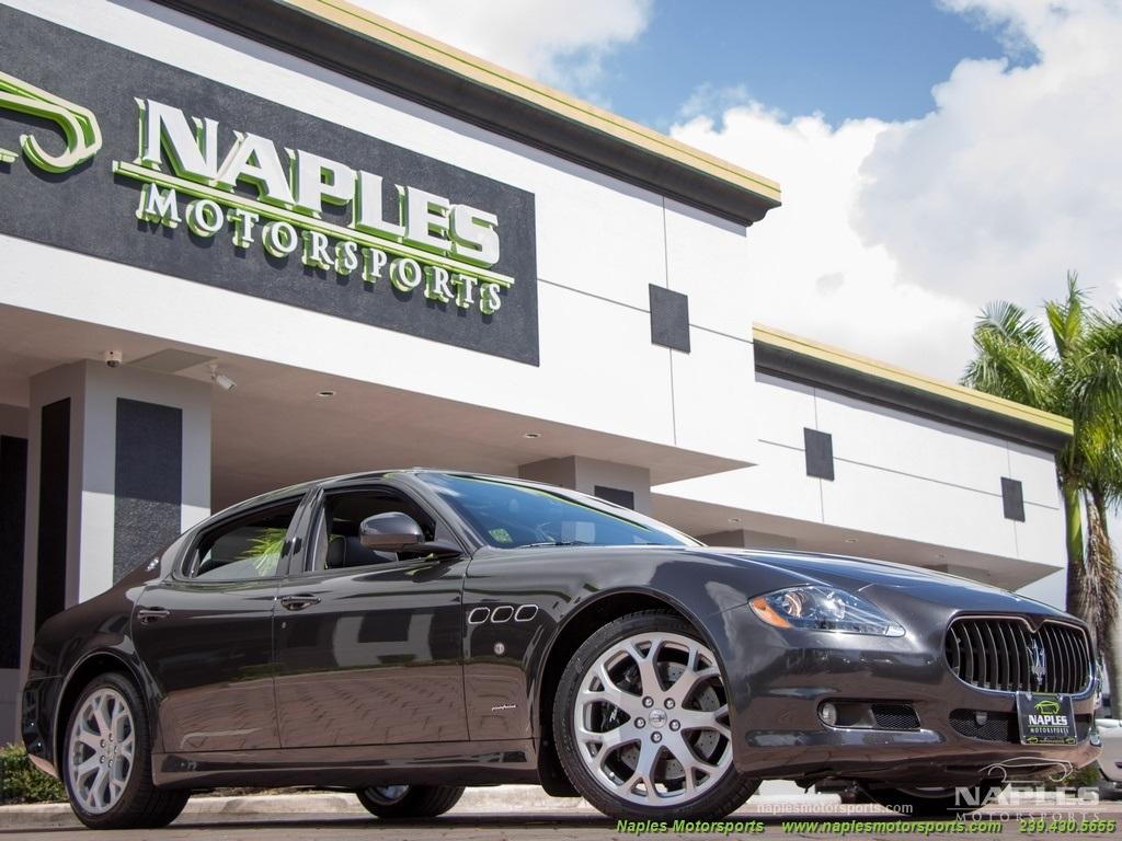 Used 2012 Maserati Quattroporte S for sale Sold at Naples Motorsports Inc - Morgan of Naples in Naples FL 34104 1