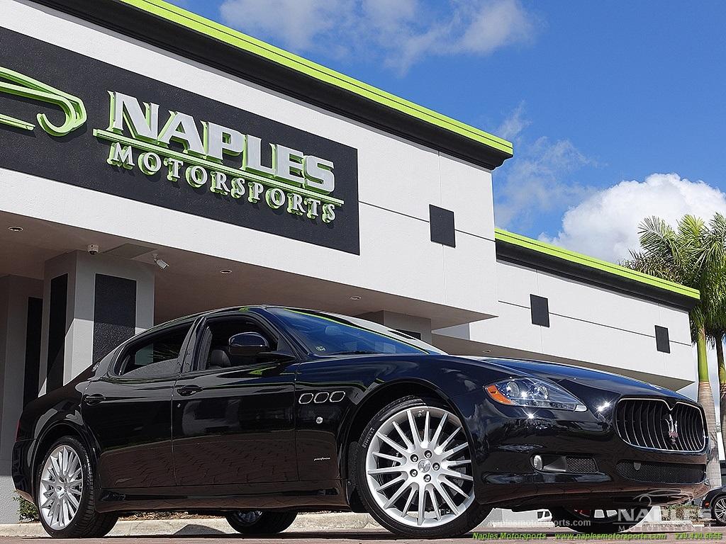 Used 2012 Maserati Quattroporte S for sale Sold at Naples Motorsports Inc - Morgan of Naples in Naples FL 34104 1