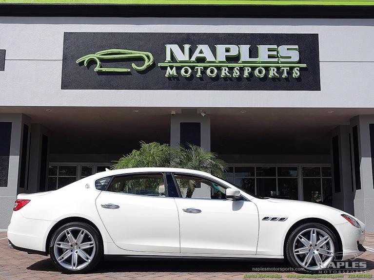 Used 2014 Maserati Quattroporte Sport GT S for sale Sold at Naples Motorsports Inc - Morgan of Naples in Naples FL 34104 3