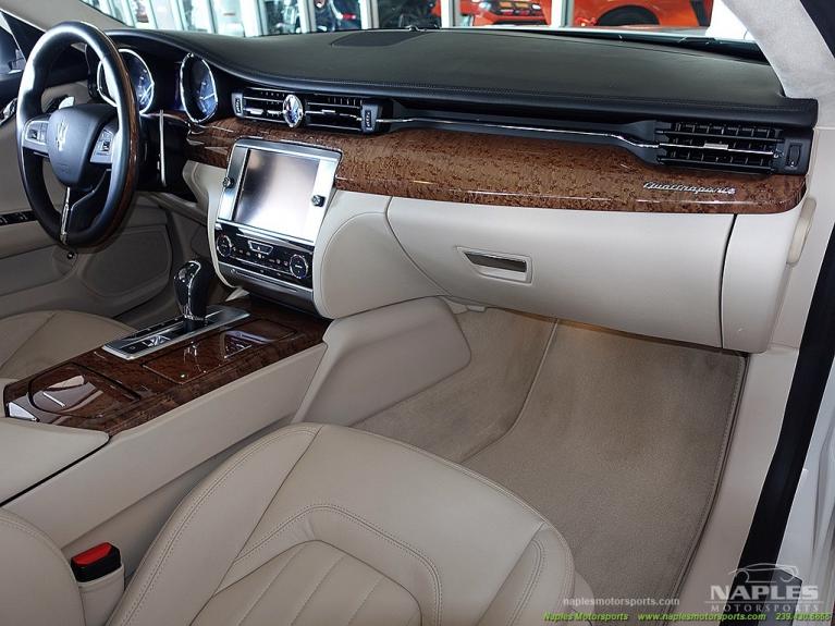 Used 2014 Maserati Quattroporte Sport GT S for sale Sold at Naples Motorsports Inc - Morgan of Naples in Naples FL 34104 4