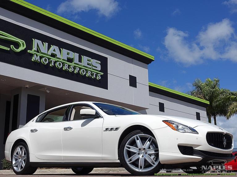 Used 2014 Maserati Quattroporte Sport GT S for sale Sold at Naples Motorsports Inc - Morgan of Naples in Naples FL 34104 1