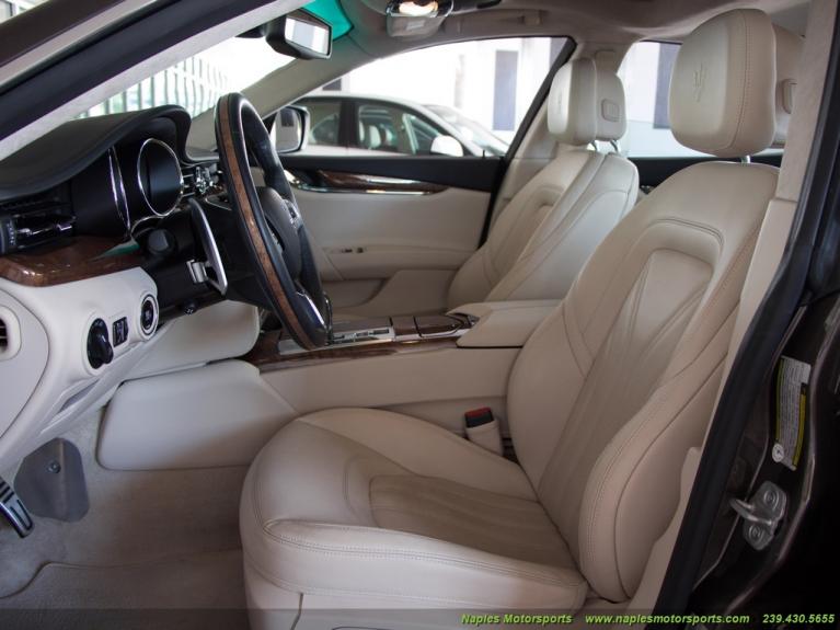 Used 2014 Maserati Quattroporte Sport GT S for sale Sold at Naples Motorsports Inc - Morgan of Naples in Naples FL 34104 2