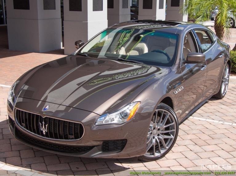 Used 2014 Maserati Quattroporte Sport GT S for sale Sold at Naples Motorsports Inc - Morgan of Naples in Naples FL 34104 4