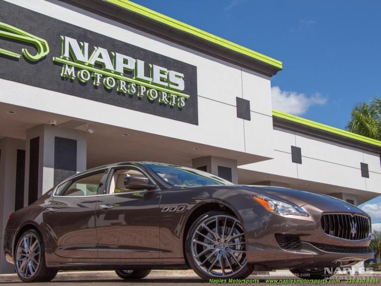 Used 2014 Maserati Quattroporte Sport GT S for sale Sold at Naples Motorsports Inc - Morgan of Naples in Naples FL 34104 1