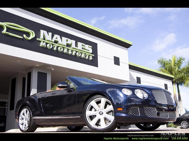 Used 2013 Bentley Continental GT GT for sale Sold at Naples Motorsports Inc - Morgan of Naples in Naples FL 34104 1
