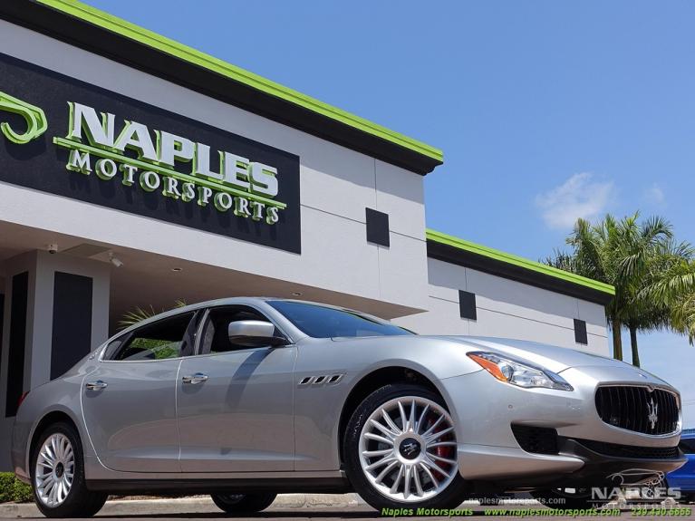 Used 2014 Maserati Quattroporte S Q4 for sale Sold at Naples Motorsports Inc - Morgan of Naples in Naples FL 34104 1