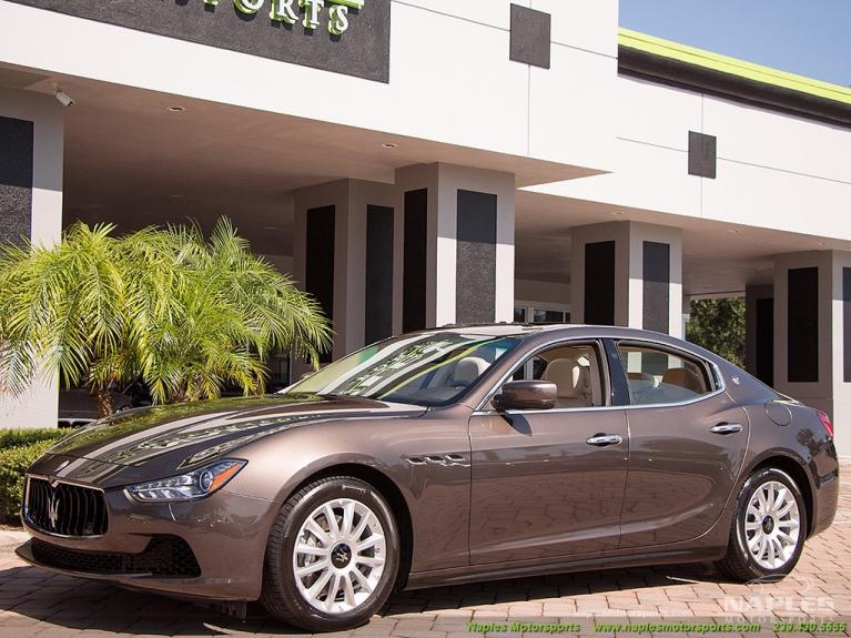 Used 2014 Maserati Ghibli for sale Sold at Naples Motorsports Inc - Morgan of Naples in Naples FL 34104 3
