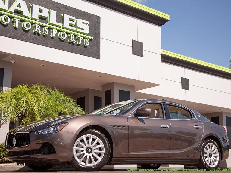Used 2014 Maserati Ghibli for sale Sold at Naples Motorsports Inc - Morgan of Naples in Naples FL 34104 4
