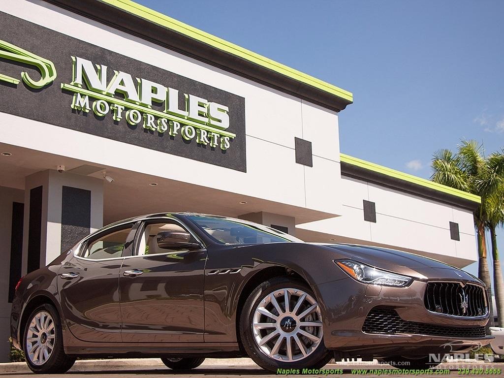 Used 2014 Maserati Ghibli for sale Sold at Naples Motorsports Inc - Morgan of Naples in Naples FL 34104 1