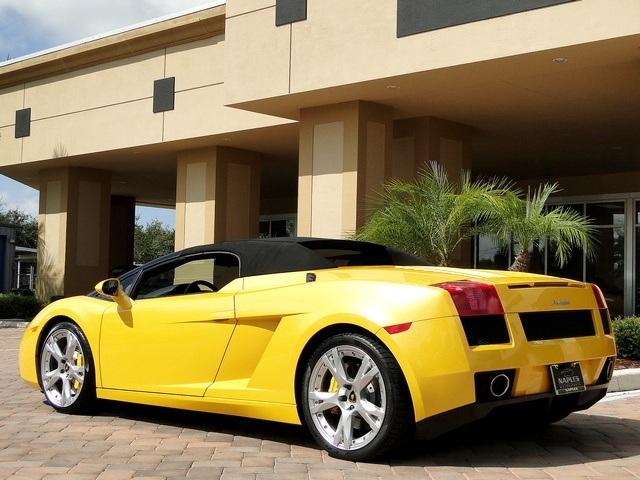 Used 2006 Lamborghini Gallardo Spyder for sale Sold at Naples Motorsports Inc - Morgan of Naples in Naples FL 34104 2