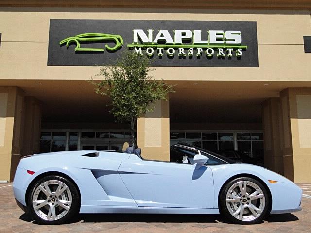 Used 2008 Lamborghini Gallardo Spyder for sale Sold at Naples Motorsports Inc - Morgan of Naples in Naples FL 34104 3