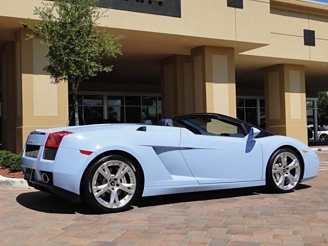 Used 2008 Lamborghini Gallardo Spyder for sale Sold at Naples Motorsports Inc - Morgan of Naples in Naples FL 34104 4