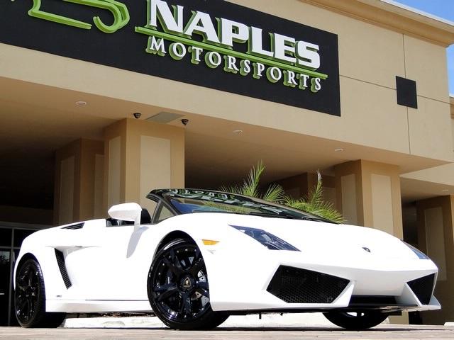 Used 2011 Lamborghini Gallardo LP 560-4 Spyder for sale Sold at Naples Motorsports Inc - Morgan of Naples in Naples FL 34104 1