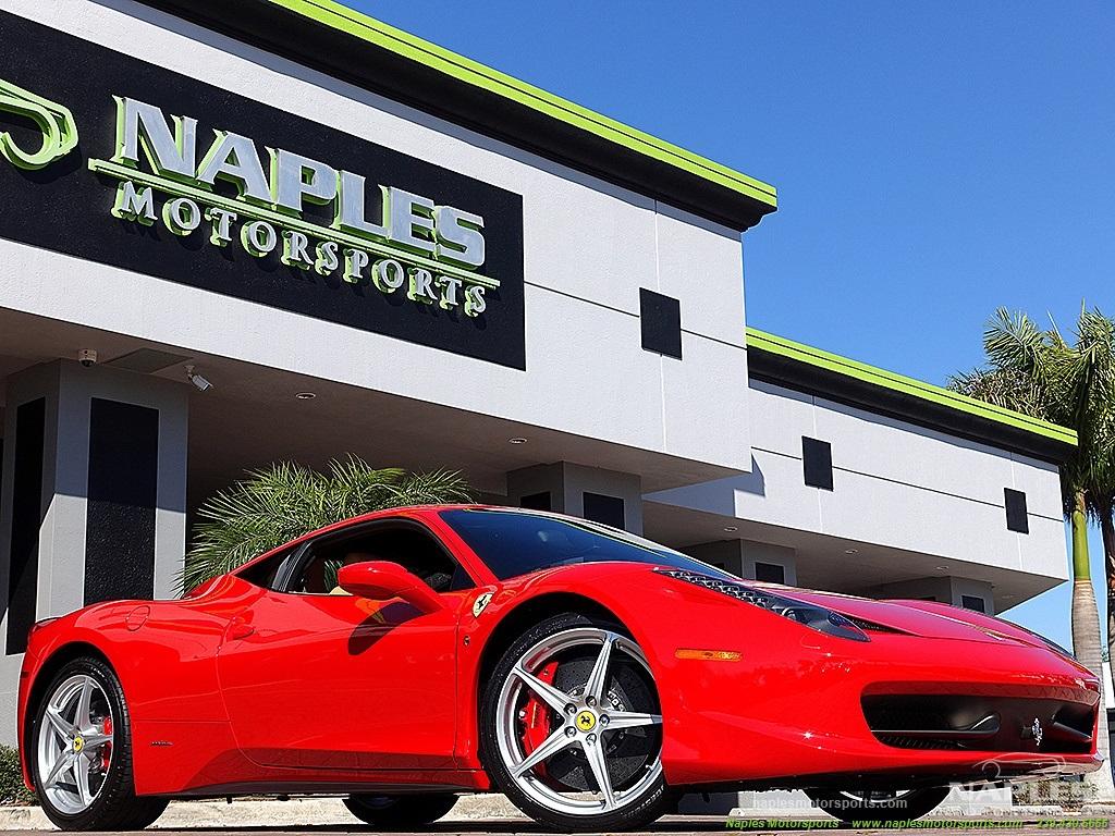 Used 2010 Ferrari 458 for sale Sold at Naples Motorsports Inc - Morgan of Naples in Naples FL 34104 1