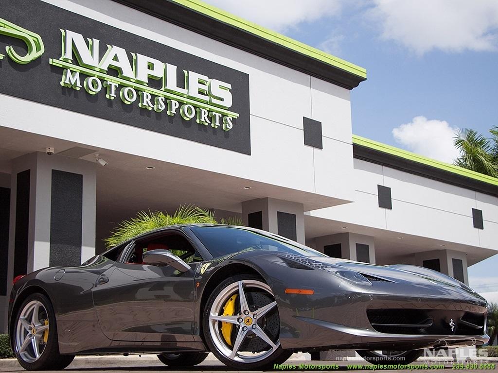 Used 2012 Ferrari 458 for sale Sold at Naples Motorsports Inc - Morgan of Naples in Naples FL 34104 1